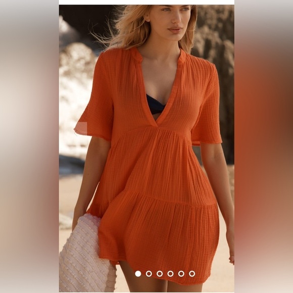 Anthropologie The Kallie Flowy tunic size XS - Picture 2 of 11